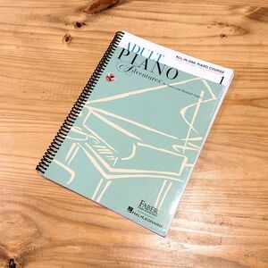 Adult Piano Lesson Book Music Educational Piano Basics Home Learning for Adults